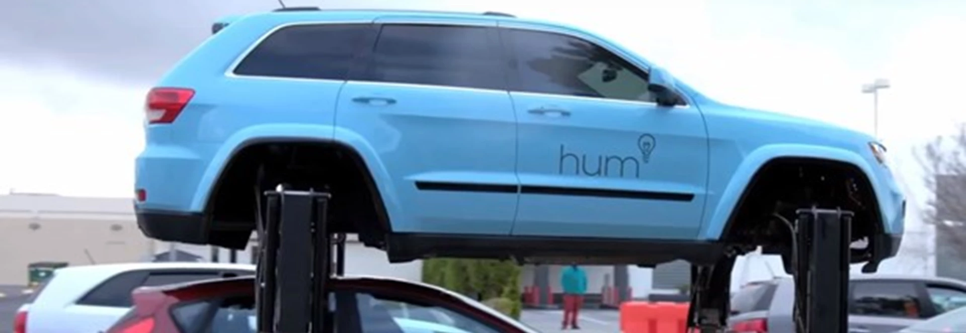 Hum Rider car with extendable ‘legs’ can walk over traffic 